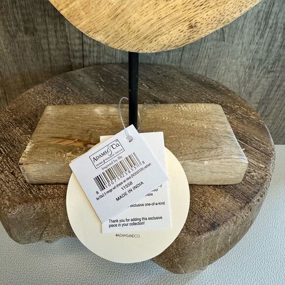 Rustic Wood Chicken Fruit Summer Home Decor FAST SHIP NEW - Picture 4 of 8